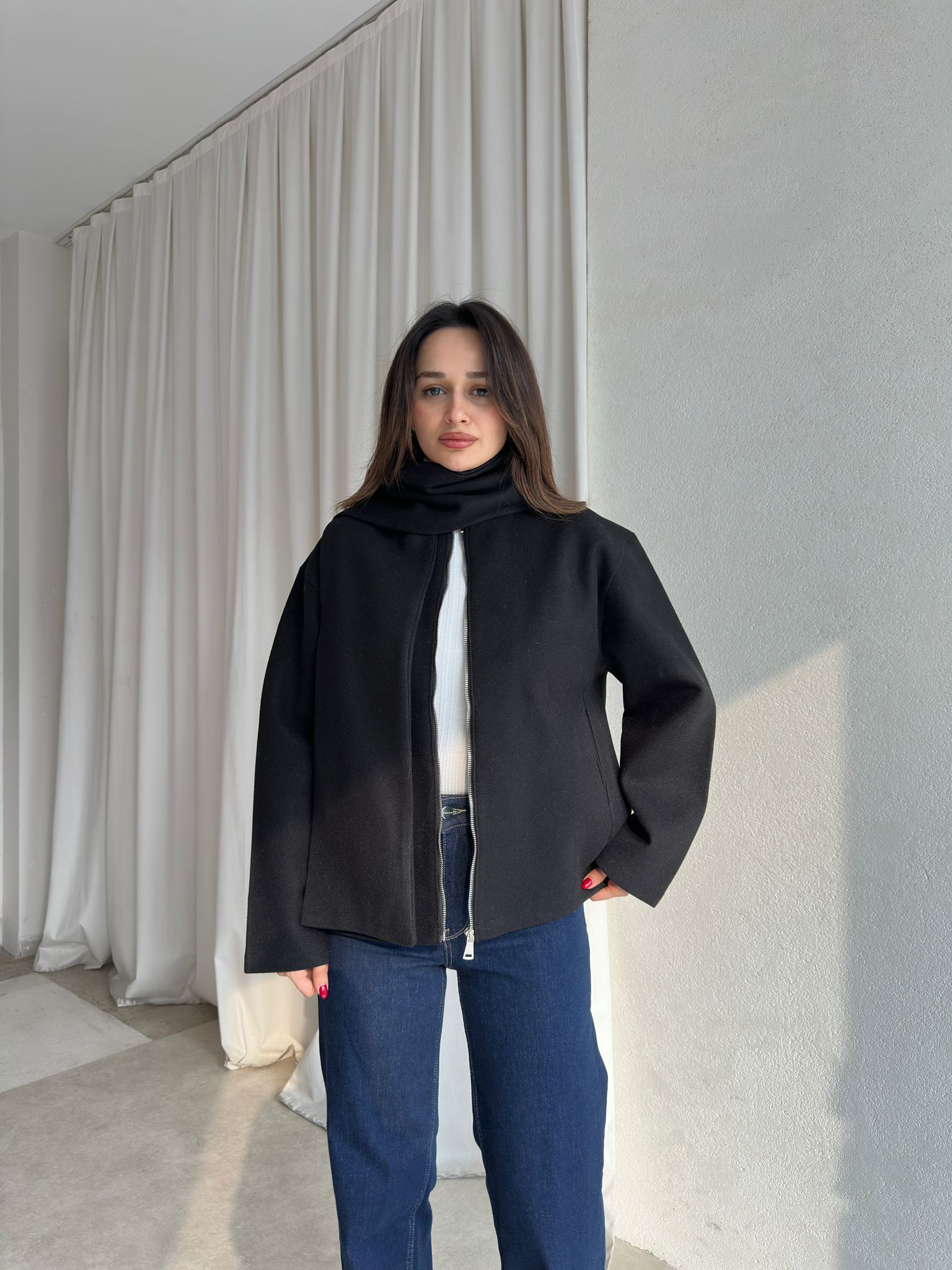 ALİNE Ceket 8463 - Siyah