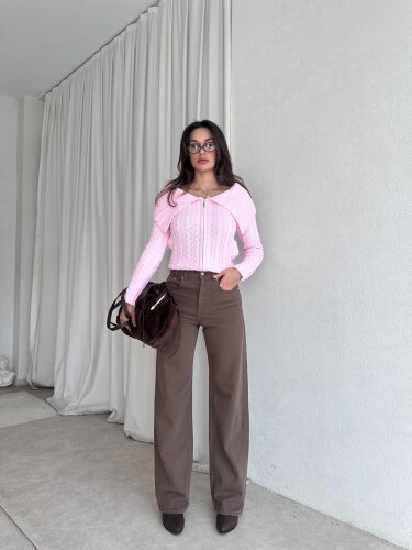 ALLURE Jean 8251 - Kahverengi - Mooi Butik