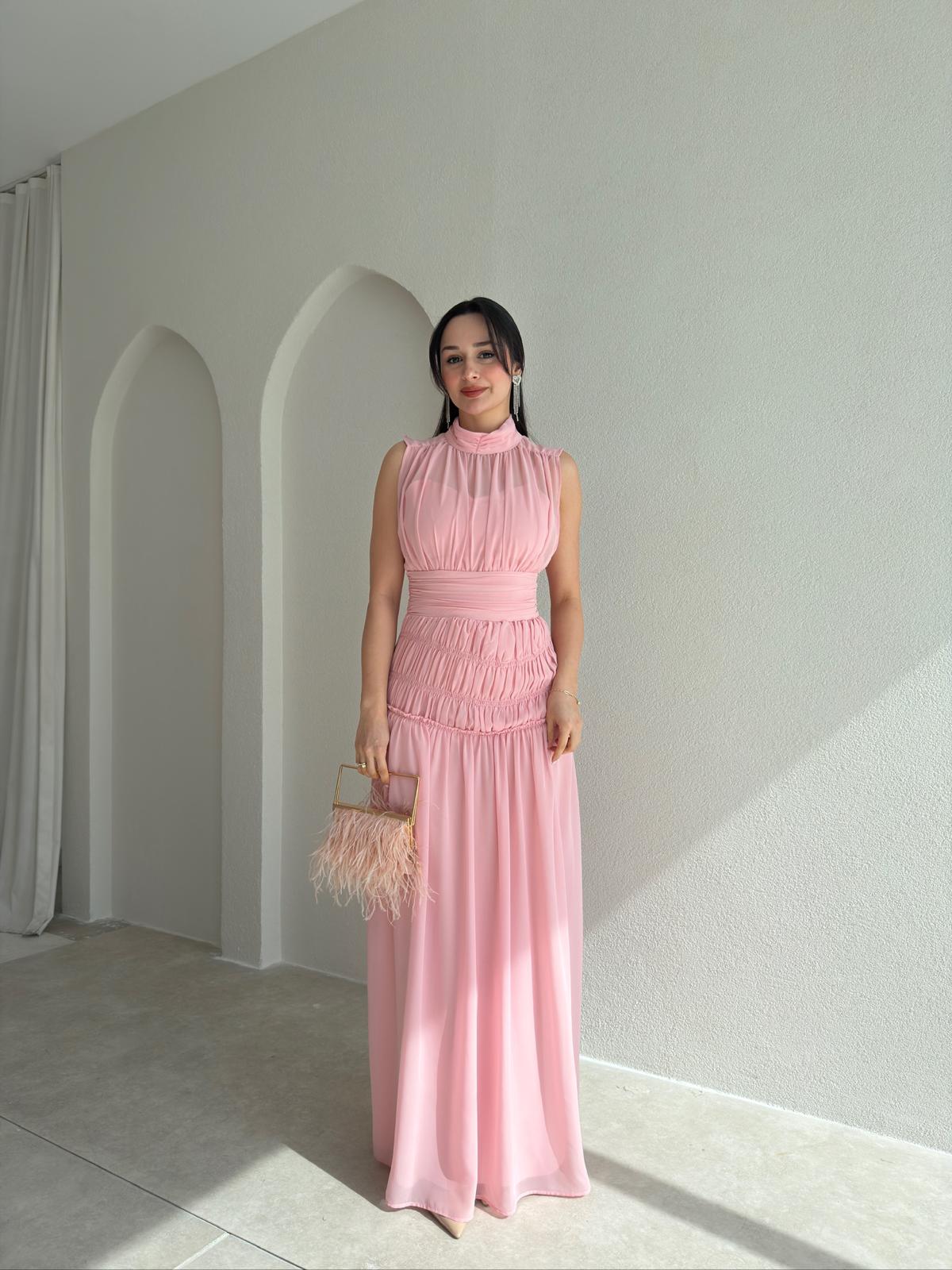 ALVİN Maxi Elbise 2013 - Pembe
