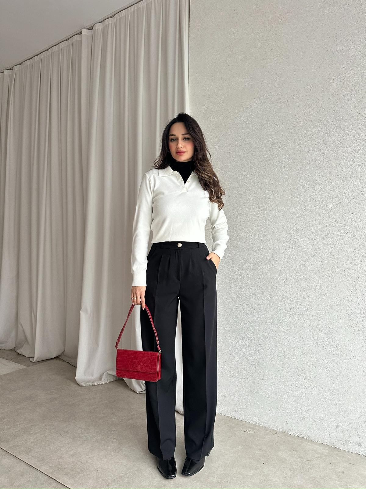 AROA Pantolon 2649 - Siyah