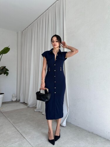 AVENGER Elbise 8050 - Lacivert - Mooi