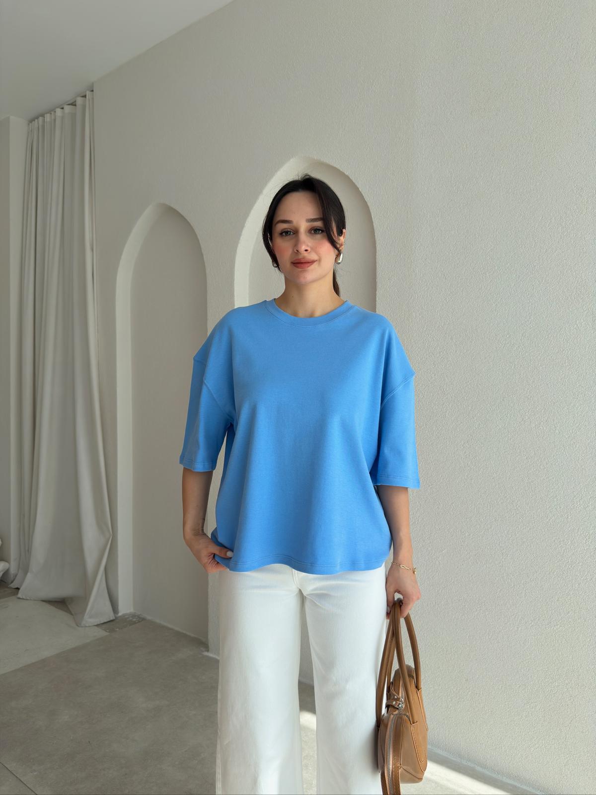 BASEL T-Shirt 8999 - Mavi