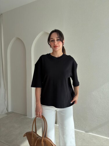 BASEL T-Shirt 8999 - Siyah - 1