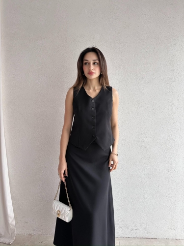 BATESO Takım 6454 - Siyah - Mooi Butik