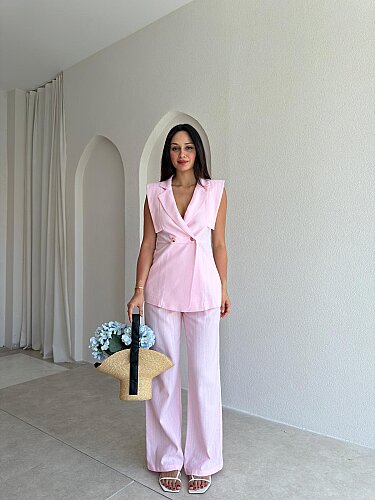 BONNA Takım 5465 - Pudra - Mooi Butik