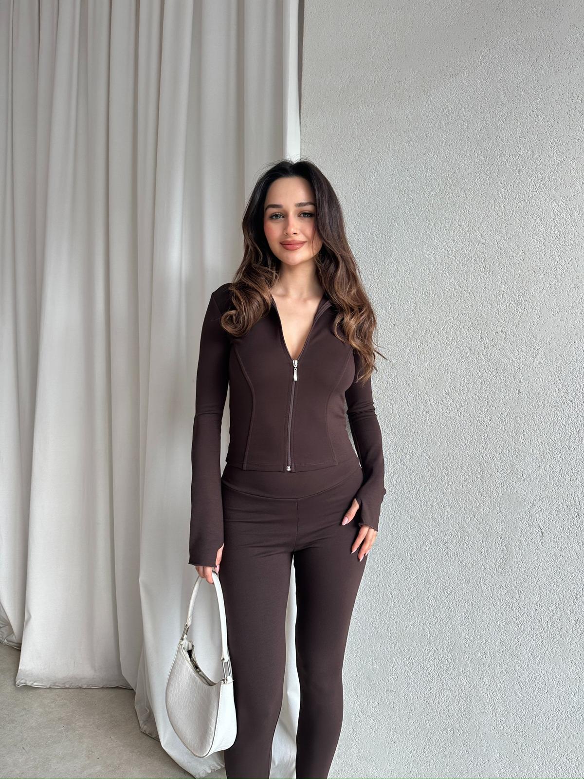  CAMPUS Takım 8785 - Acı Kahve