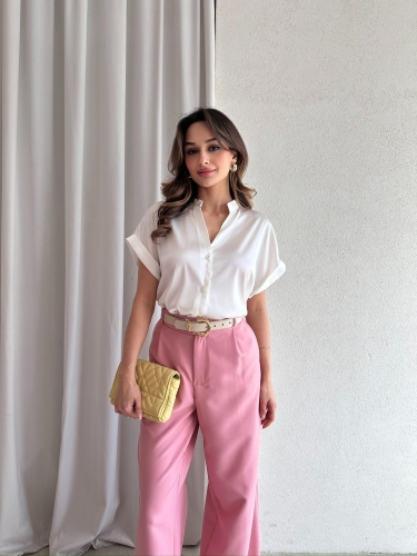 CELLA Gömlek 2093 - Beyaz - Mooi Butik