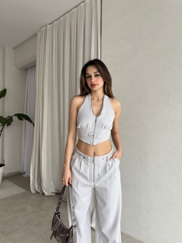 CHAPMAN Takım 9335 - Gri - Mooi Butik