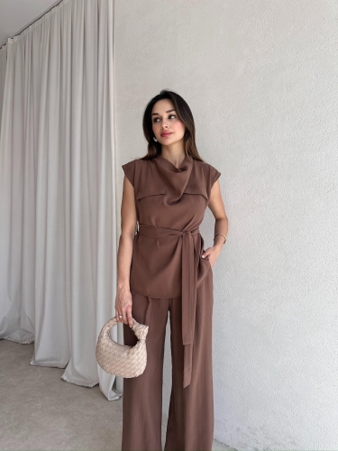 CORWİN Takım 4595 - Acı Kahve - Mooi Butik