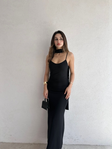 DİAMOND Maxi Elbise 9395 - Mooi Butik