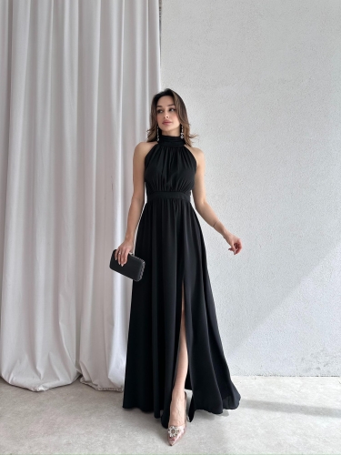 DİDEROT Maxi Elbise 9045 - Siyah - 2
