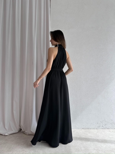 DİDEROT Maxi Elbise 9045 - Siyah - 4