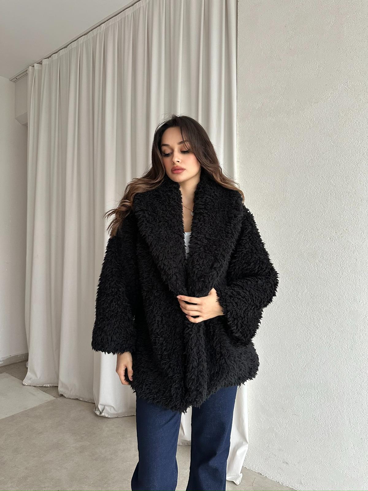 ELNA Kürk 8467 - Siyah