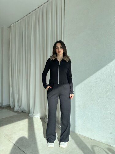 ELORİA Takım 3695 - Siyah - Mooi Butik