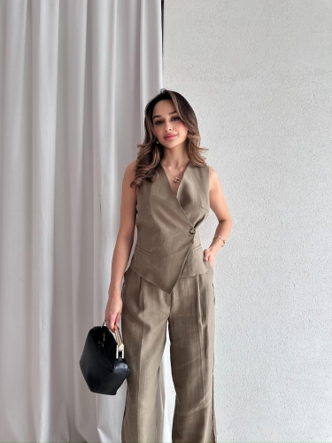 ESCOBAR Takım 4268 - Haki - Mooi Butik