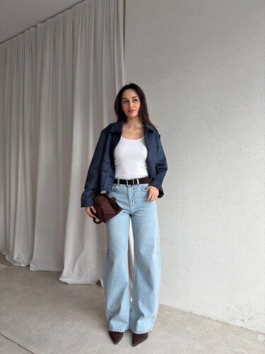 GAMA Jean 8884 - Buz Mavisi - Mooi Butik