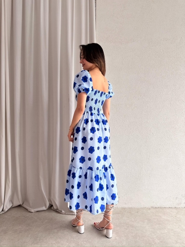 GOLDA Midi Elbise 1333 - 3