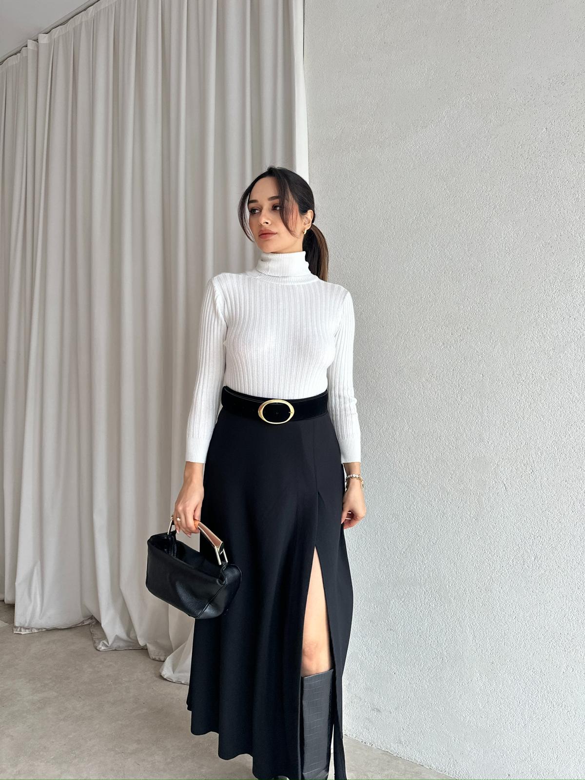 GRETA Midi Etek 8697 - Siyah