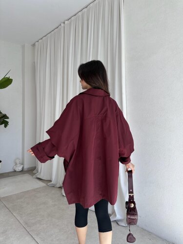 GROK Ceket 8538 - Bordo - 4