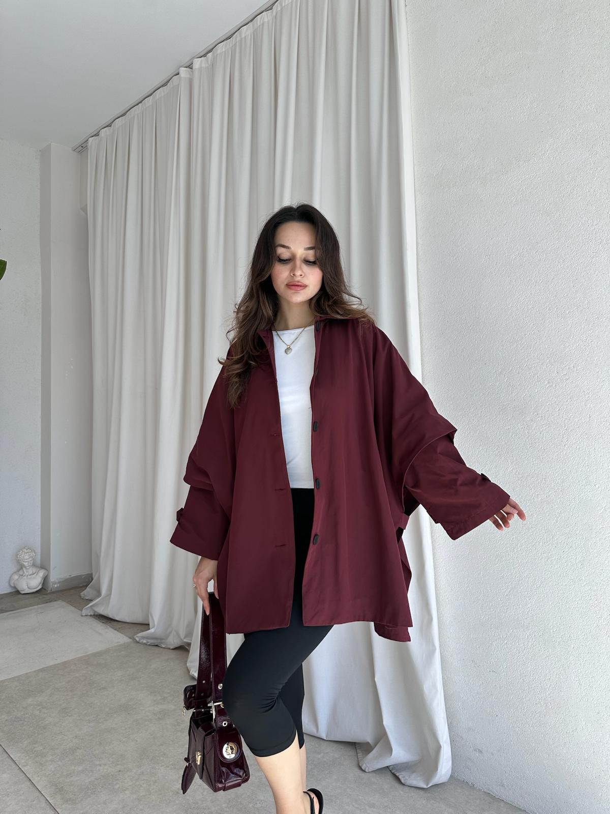 GROK Ceket 8538 - Bordo