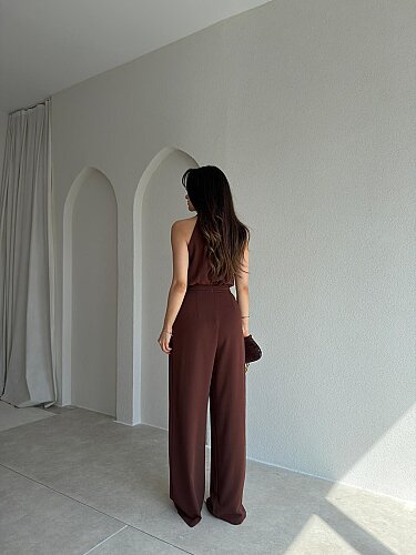 Halter Yaka CROFT Tulum 3361 - Acı Kahve - 2