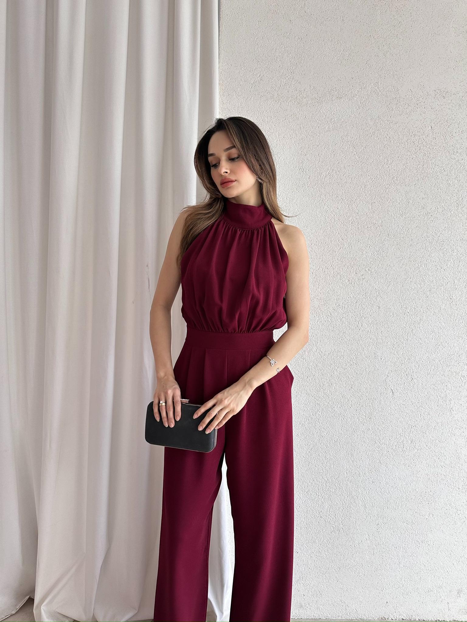 Halter Yaka CROFT Tulum 3361 - Bordo 