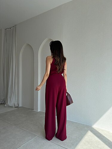 Halter Yaka CROFT Tulum 3361 - Bordo - 3