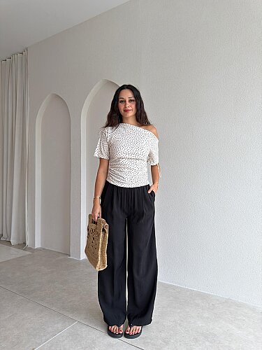 HUGO Tensel Pantolon 3715 - Siyah - Mooi Butik