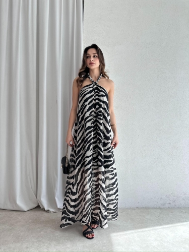 JENERİO Maxi Elbise 6981 - 4