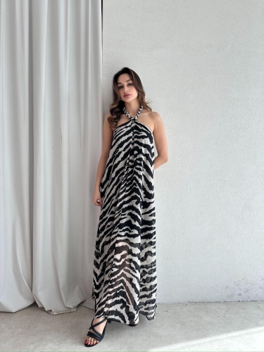 JENERİO Maxi Elbise 6981 - 5