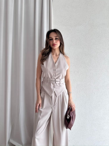 KANT Takım 9304 - Bej - Mooi Butik