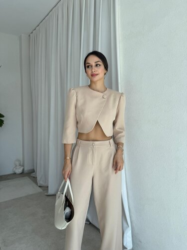 KOİ Takım 8593- Krem - Mooi