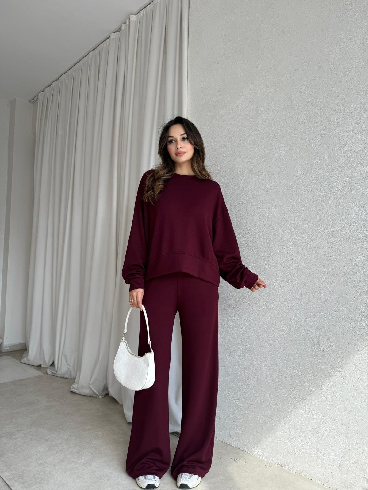 LAURA Takım 8556 - Bordo