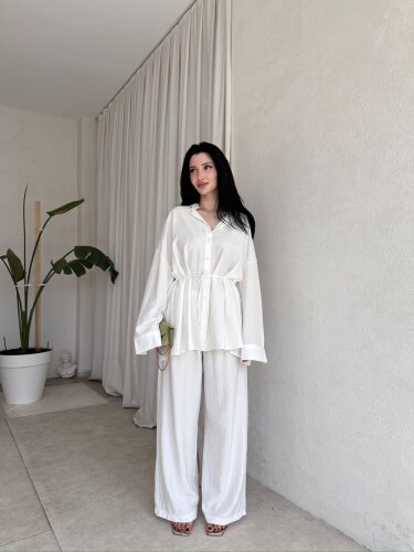 LİBRE Takım 8169 - Beyaz - Mooi Butik