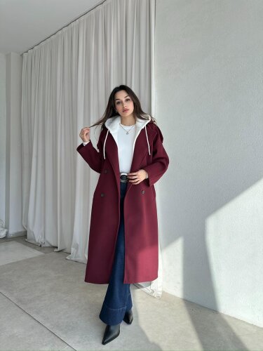 LİNKA Kaban 2500 - Bordo - Mooi Butik