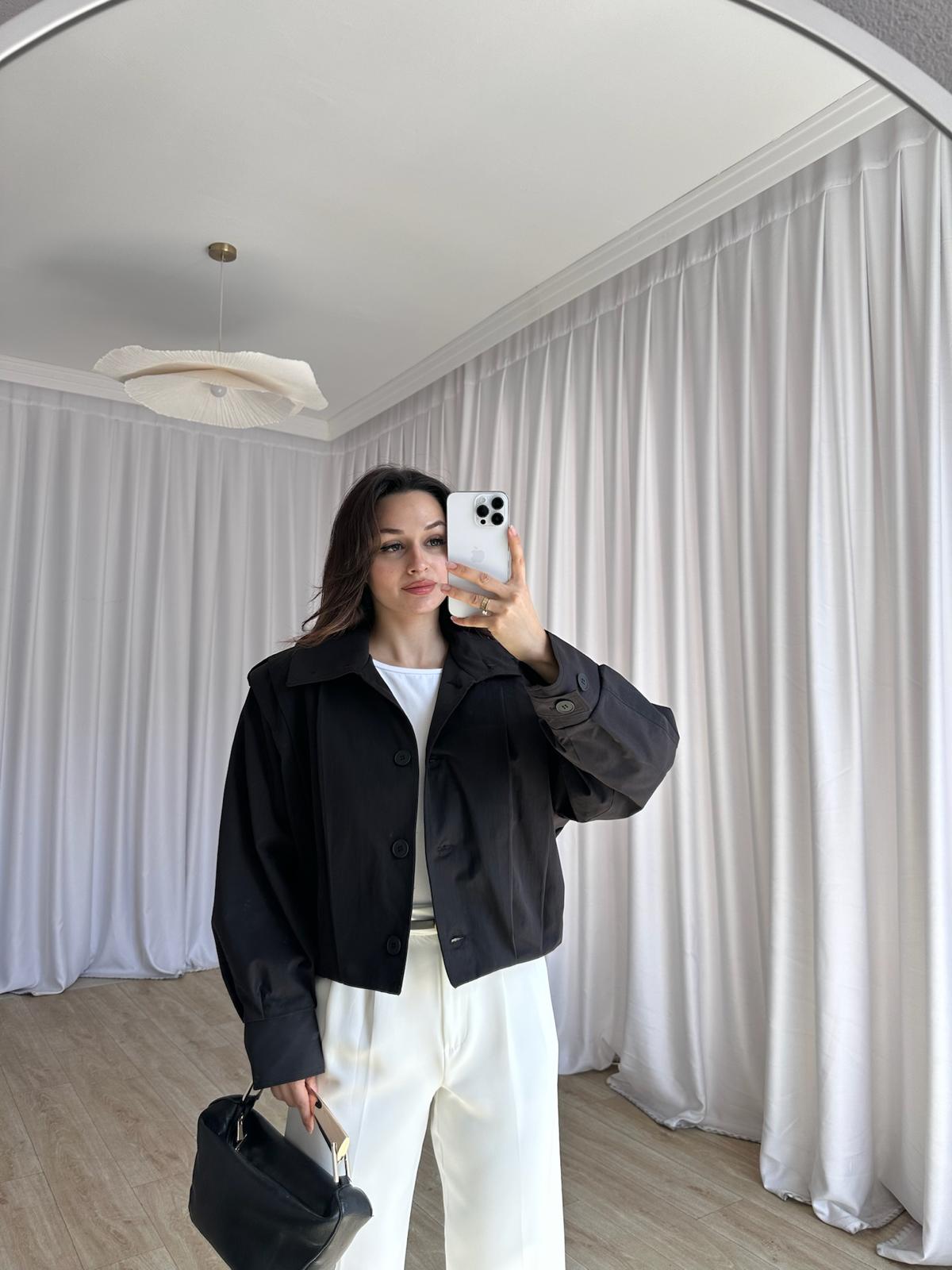 LİORA Ceket 8479 - Siyah