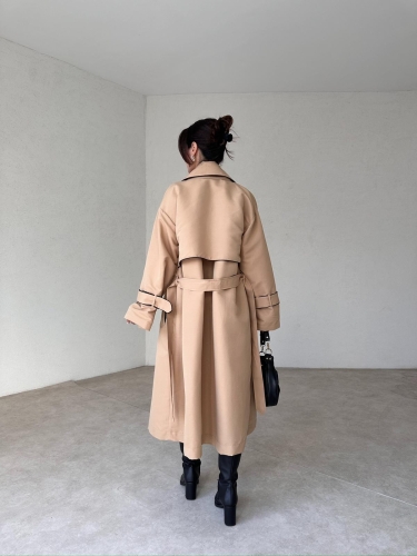 LOWREN Trençkot 3896 - Camel - 4