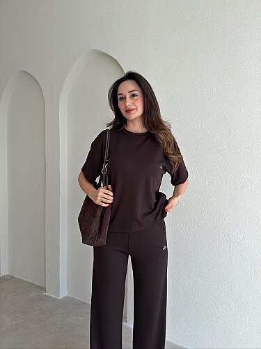  MADRİD Takım 8983 - Acı Kahve - Mooi Butik