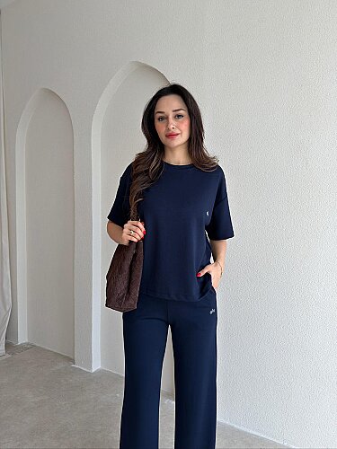 MADRİD Takım 8983 - Lacivert - Mooi Butik