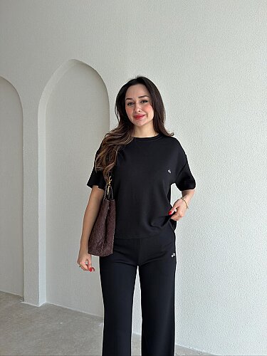 MADRİD Takım 8983 - Siyah - Mooi Butik