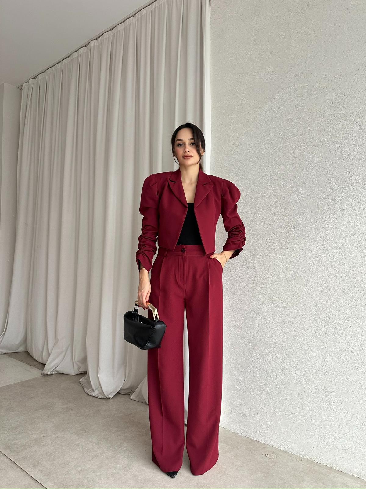 MERSET Takım 8687 - Bordo