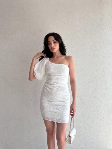 MİGİ Mini Elbise 6474 - Mooi Butik