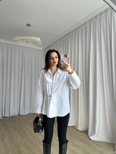 MOLLY Gömlek 8810 - Beyaz - 4