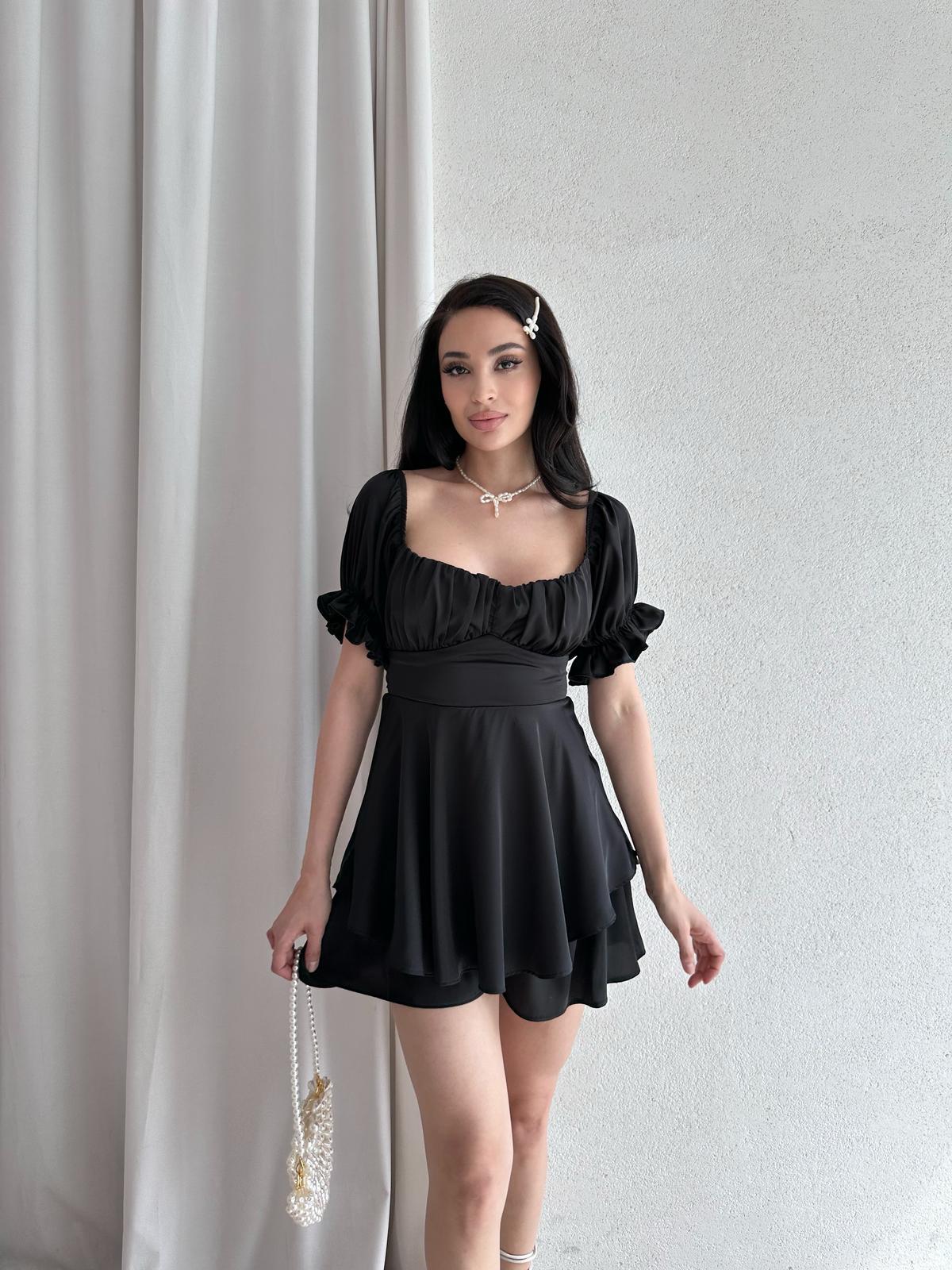 NAGEL Mini Elbise 5772 - Siyah