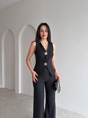  NEGRONİ Takım 8921 - Siyah - Mooi Butik