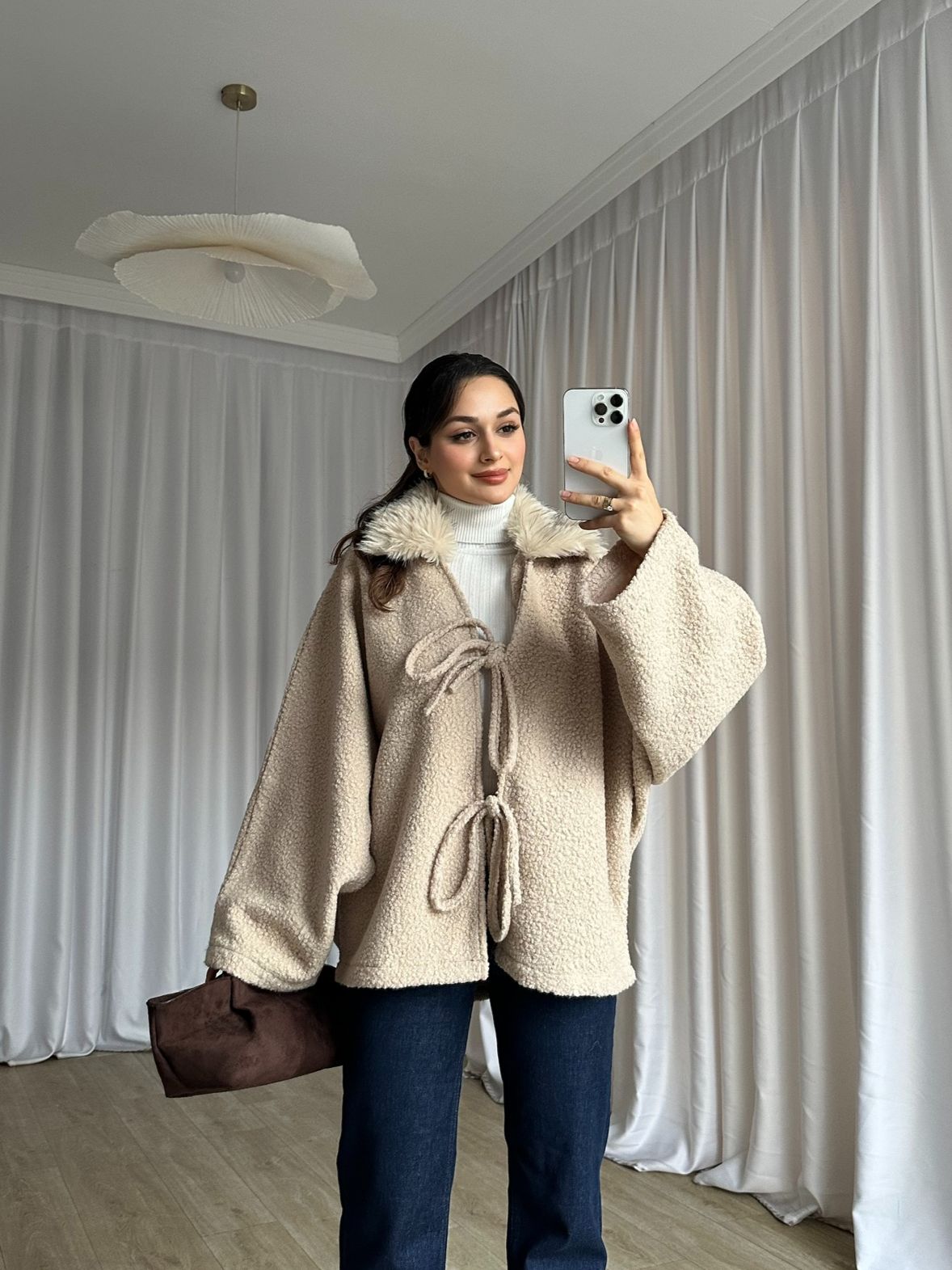 NERA Hırka 8562 - Vizon