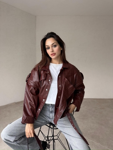 NUNO Ceket 9533 - Bordo - 3