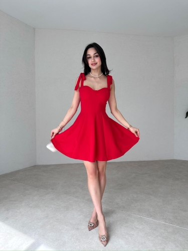  SAMMY Elbise 4961 - Kırmızı - 2