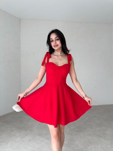  SAMMY Elbise 4961 - Kırmızı - 1
