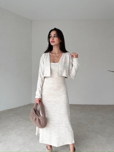 Örme Kumaş TİTANİC Takım 4732 - Krem - 1